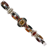 victorian-scottish-cairngorm-pebble-bracelet