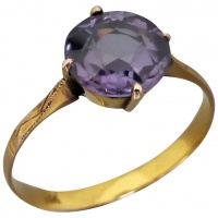 vintage-14k-gold-colour-change-alexandrite-ring