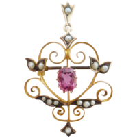 tourmaline_and_seed_pearl_art_nouveau_pendant_brooch