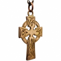 vintage-14ct-gold-engraved-celtic-cross-pendant