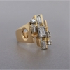 vintage 60s retro statement diamond ring 2