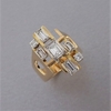 vintage 60s retro statement diamond ring 6