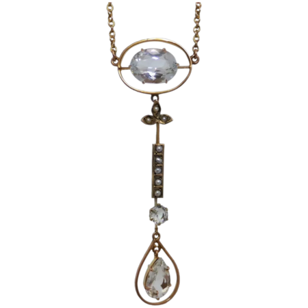 antique-edwardian-aquamarine-seed-pearl-lavaliere-necklace